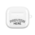 AirPod Case — Customizable 'Preview Here' Minimal White Protective Case