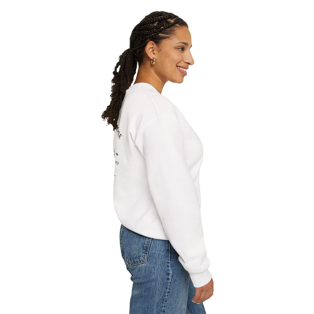 Crewneck Sweatshirt – "Creative by Purpose" Mastart Logo Graphic