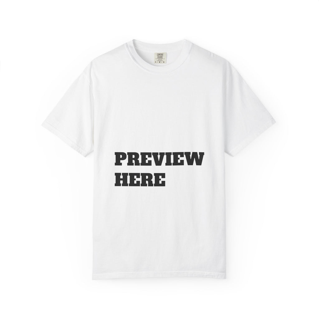 Classic Graphic T-Shirt — Custom Preview Design