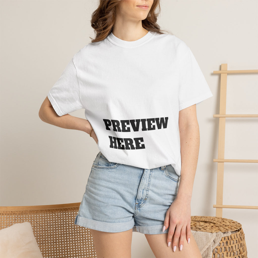 Classic Graphic T-Shirt — Custom Preview Design